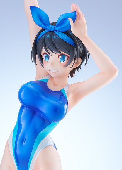 PRE ORDER – 1/7 SWIMSUIT SILHOUETTE RENT-A-GIRLFRIEND - RUKA SARASHINA COMPETITION SWIMSUIT VER.