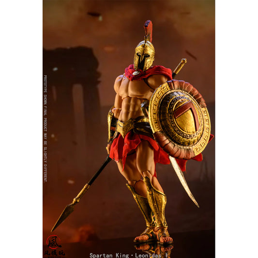 PRE ORDER – WIND TOYS 1/12 FMW004 ETERNAL WARLORDS SERIES SPARTAN KING·LEONIDAS I STANDARD EDITION
