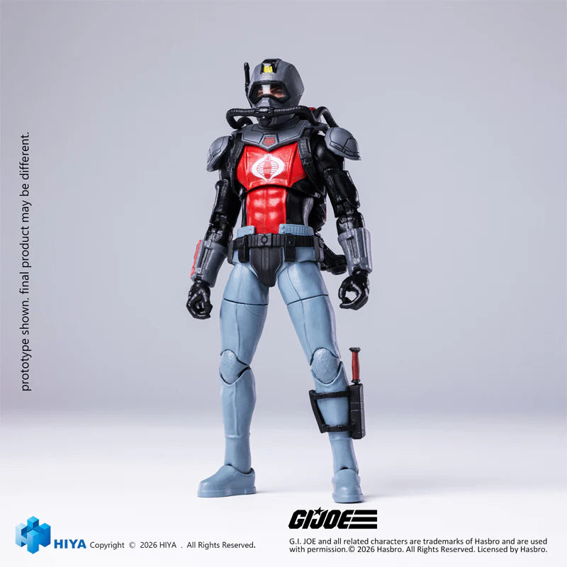 PRE ORDER – HIYA EMG0458 1/18 EXQUISITE MINI SERIES G.I.JOE - COBRA EEL
