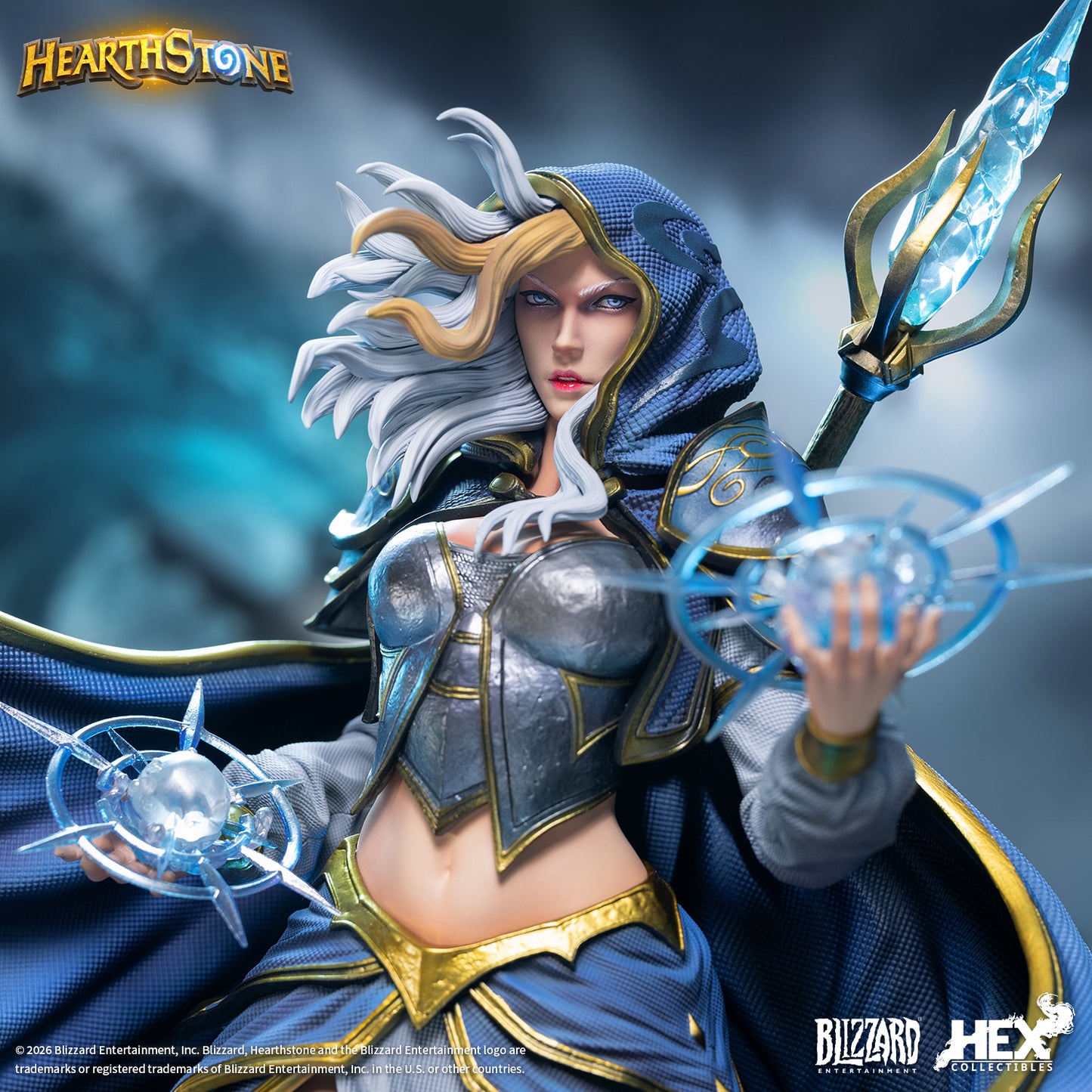 PRE ORDER – 1/6 HEX COLLECTIBLES X BLIZZARD GAMES HEARTHSTONE JAINA PROUDMOORE STATUE HEXHS13