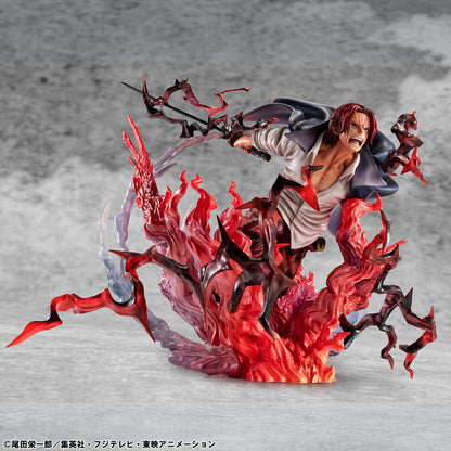 BACK ORDER – PORTRAIT.OF.PIRATES ONE PIECE “SA-MAXIMUM” LEADER OF RED HAIR PIRATES RED-HAIRED SHANKS KAMUSARI