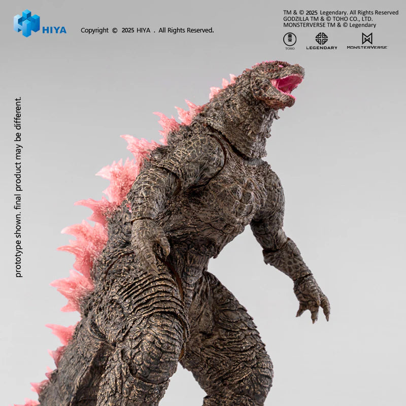 PRE ORDER – HIYA TOYS 18CM GODZILLA X KONG: THE NEW EMPIRE HEAT RAY GODZILLA EVOLVED