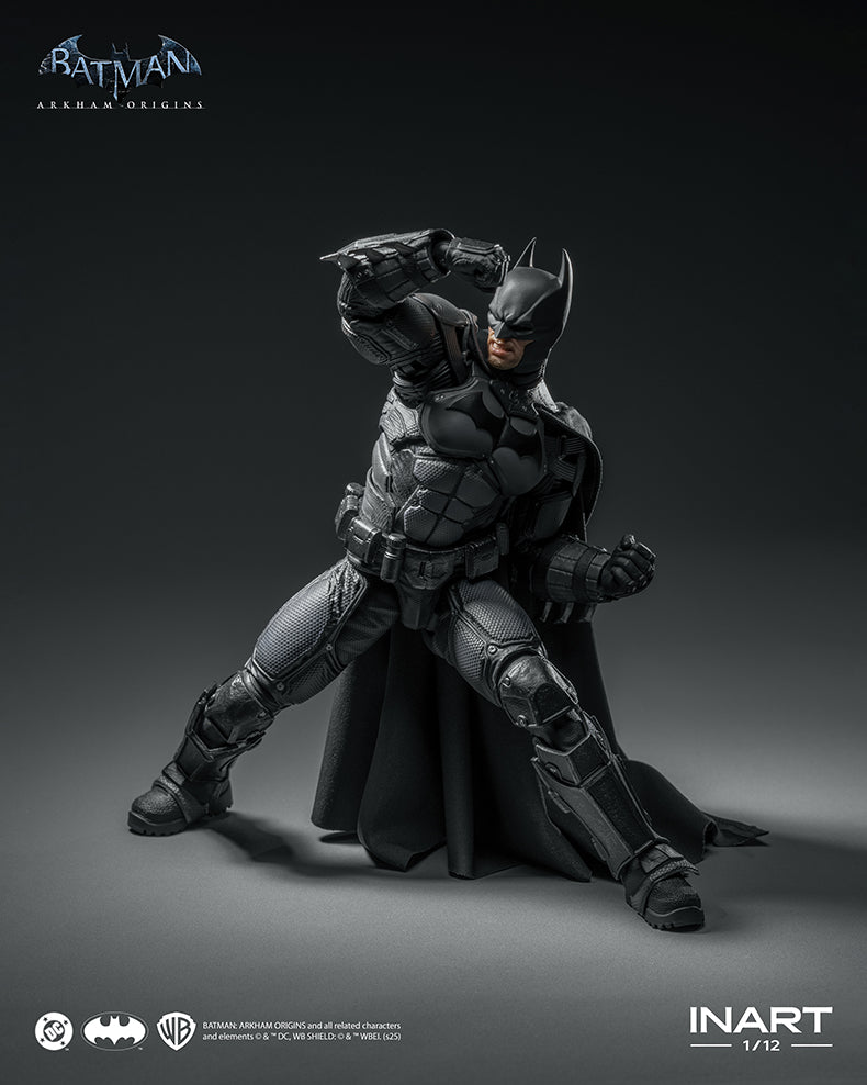PRE ORDER – 1/12 BATMAN: ARKHAM ORIGINS BATMAN ACTION FIGURE MAG G0003