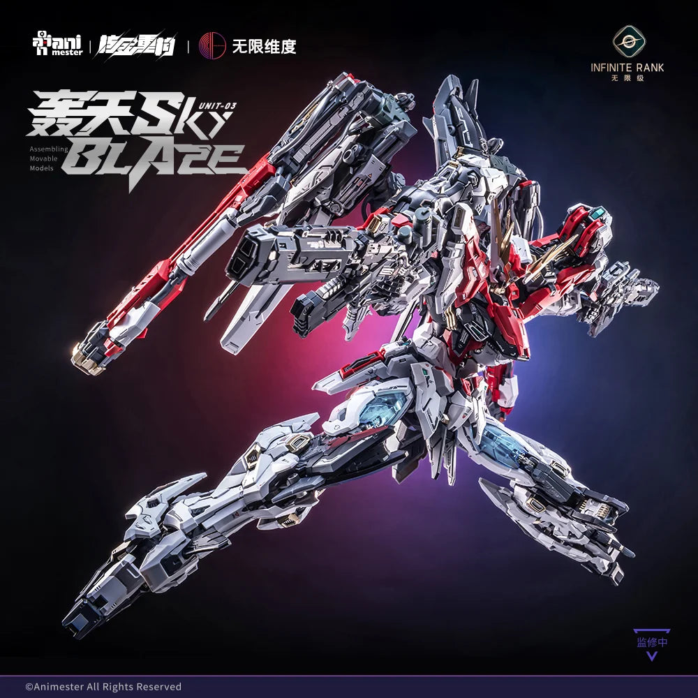 PRE ORDER – ANIMESTER X INFINITE DIMENSION 1/72 ALLOY MECHA NO.03 SKY BLAZE
