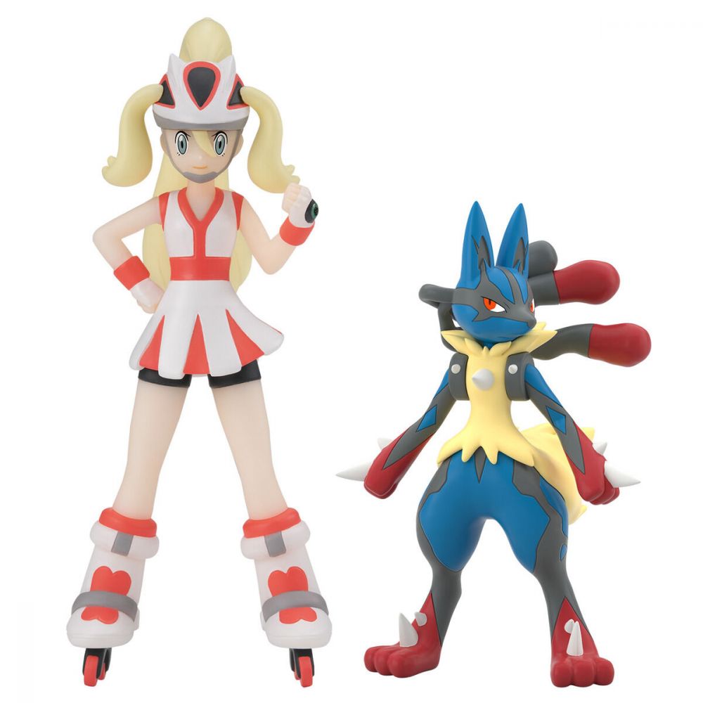 PRE ORDER – POKÉMON SCALE WORLD KALOS REGION KORRINA & MEGA LUCARIO