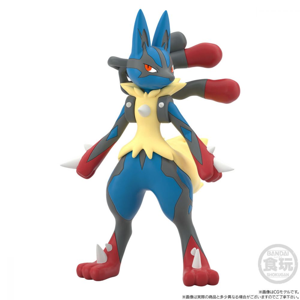 PRE ORDER – POKÉMON SCALE WORLD KALOS REGION KORRINA & MEGA LUCARIO