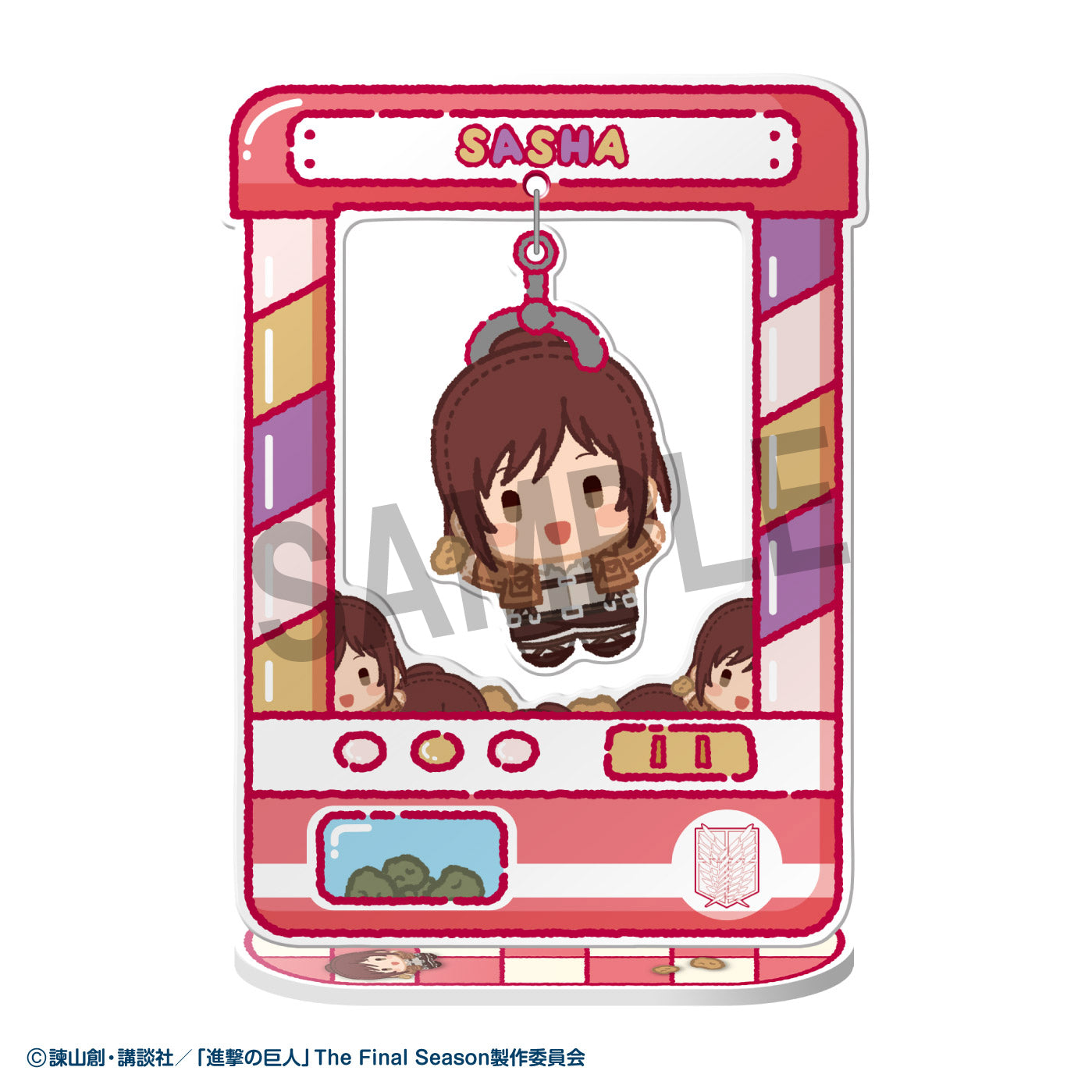 BACK ORDER – CHARA CATCHER ～ ATTACK ON TITAN (BOX OF 8)