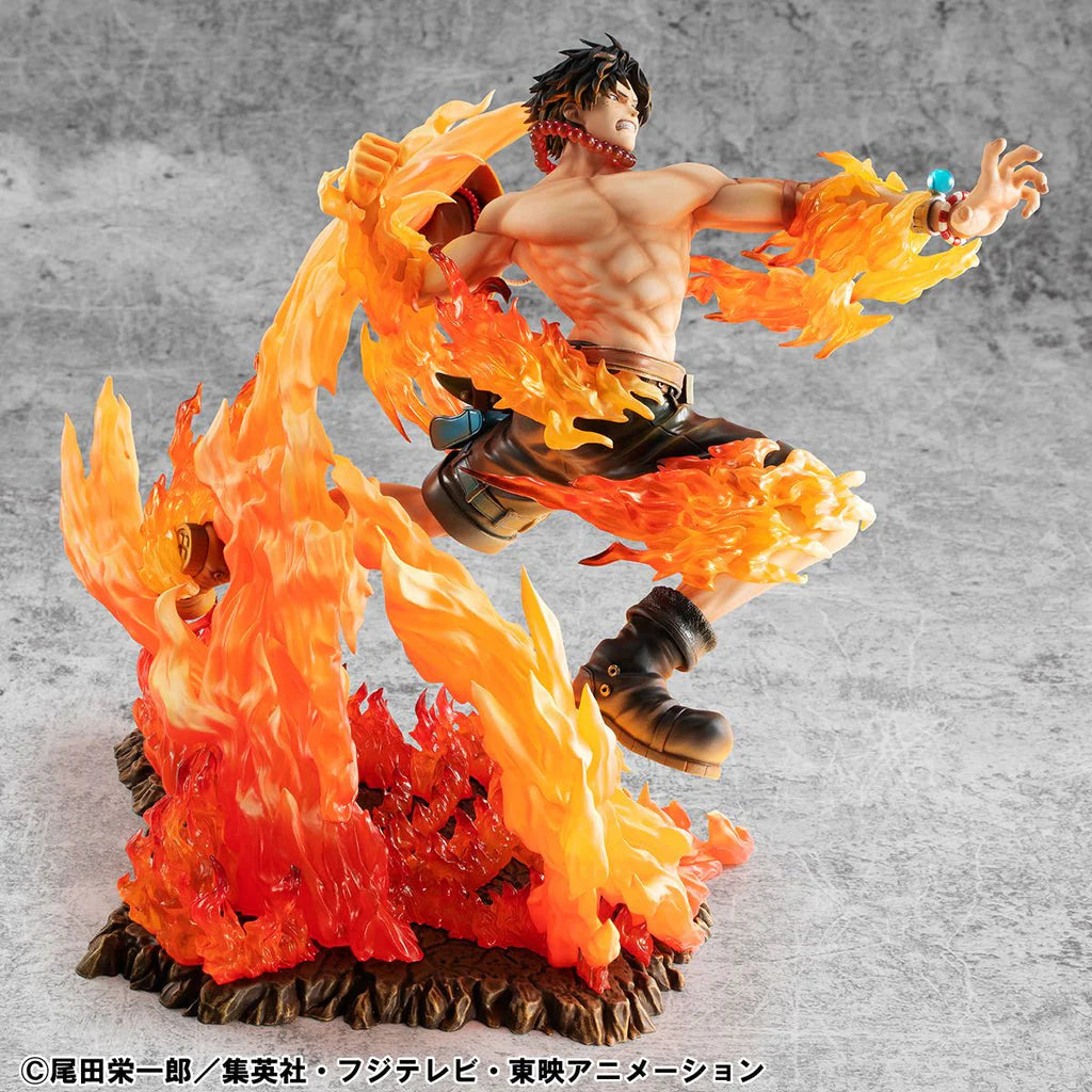 PRE ORDER – 1/8 PORTRAIT.OF.PIRATES ONE PIECE - NEO-MAXIMUM - PORTGAS D ACE 15TH LIMITED VER. （SUPER LIMITED REPRINT）