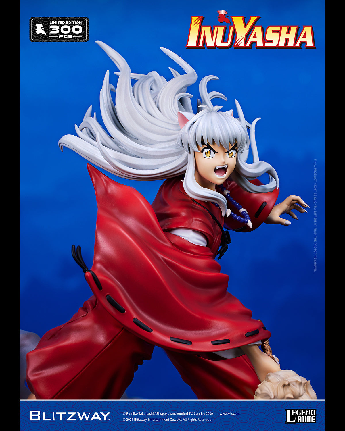 PRE ORDER – 1/6 ANIME STATUE INUYASHA VS SESSHOMARU (BW-LA-70601)