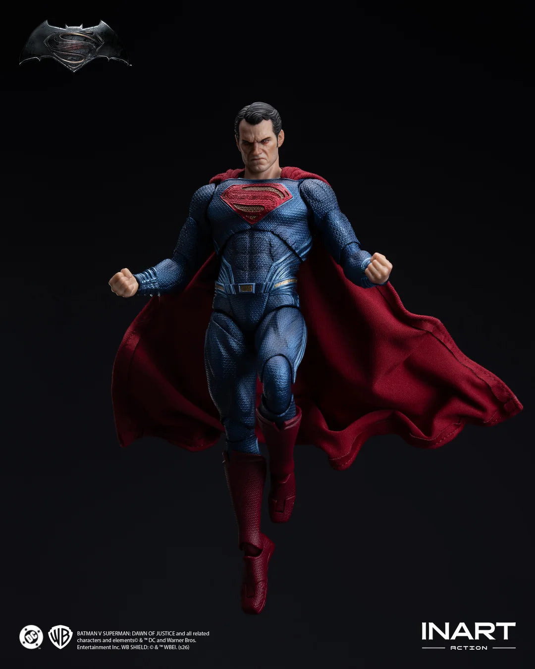PRE ORDER – 1/12 INART BATMAN VS SUPERMAN: DAWN OF JUSTICE - SUPERMAN HG-M0005