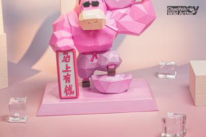 PRE ORDER – CHAOYEH WILD ART 16CM DIVINE HORSE FORTUNE PINK CY002