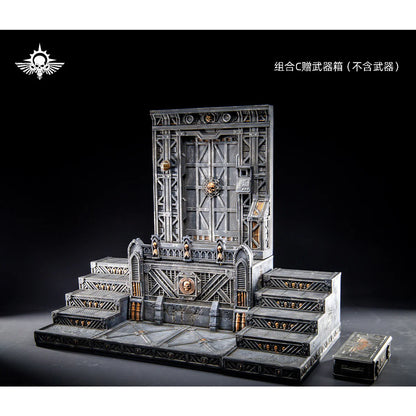 PRE ORDER – WARHAMMER SERIES BRO-STYLE MOUNTAIN DIORAMA HIVE CITY VERSION GT004C