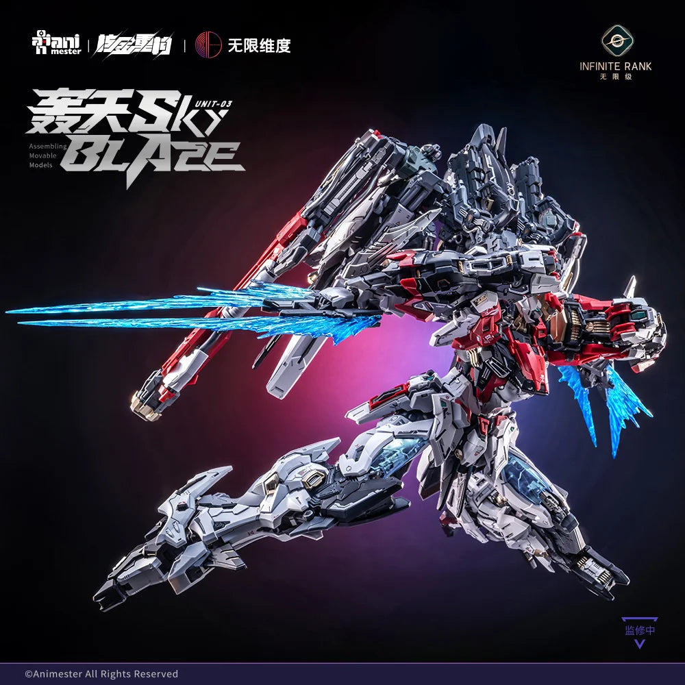 PRE ORDER – ANIMESTER X INFINITE DIMENSION 1/72 ALLOY MECHA NO.03 SKY BLAZE