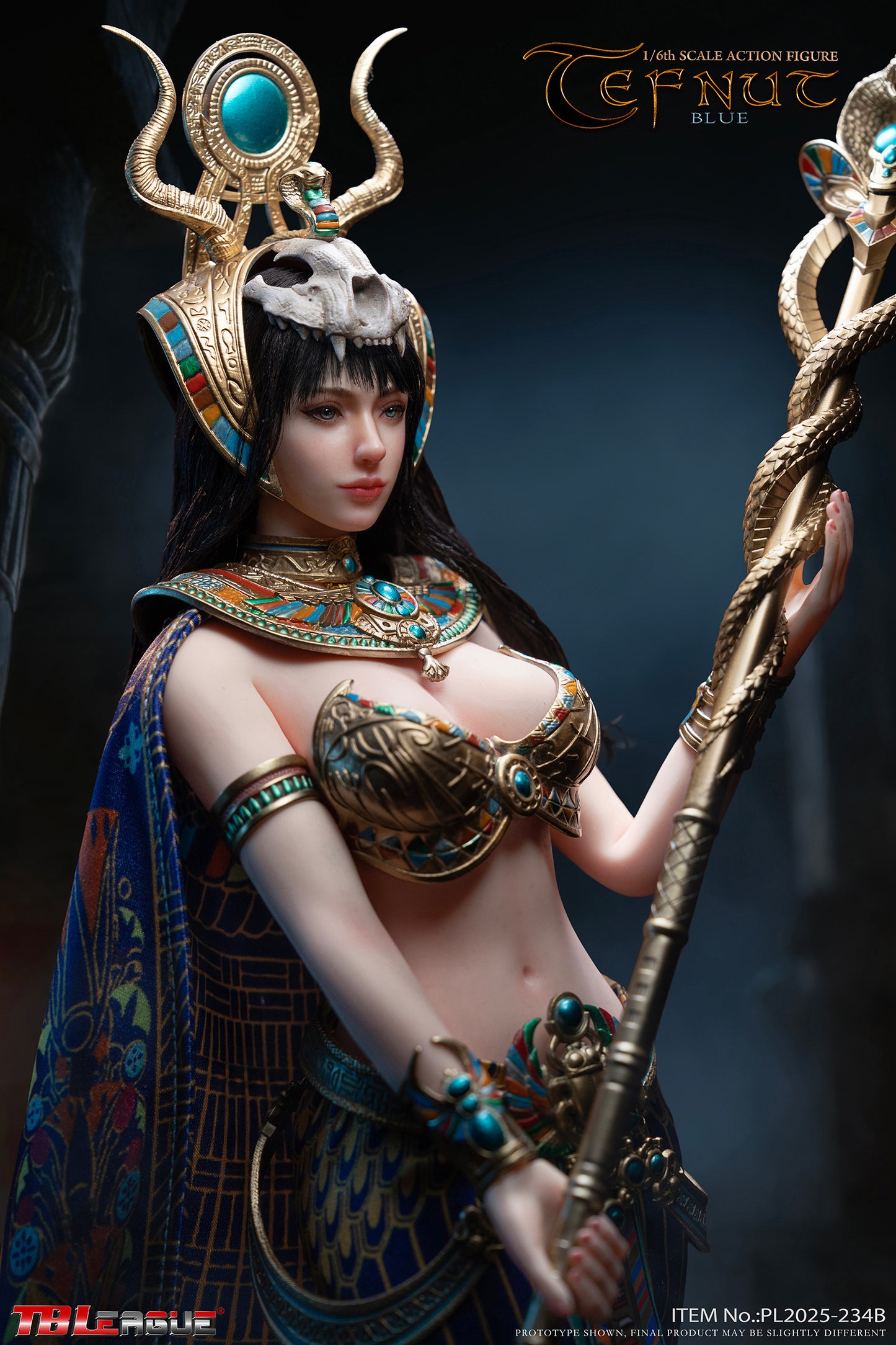 PRE ORDER – TBLEAGUE 1/6 EGYPTIAN GODS: TEFNUT (BLUE) PL2025-234B