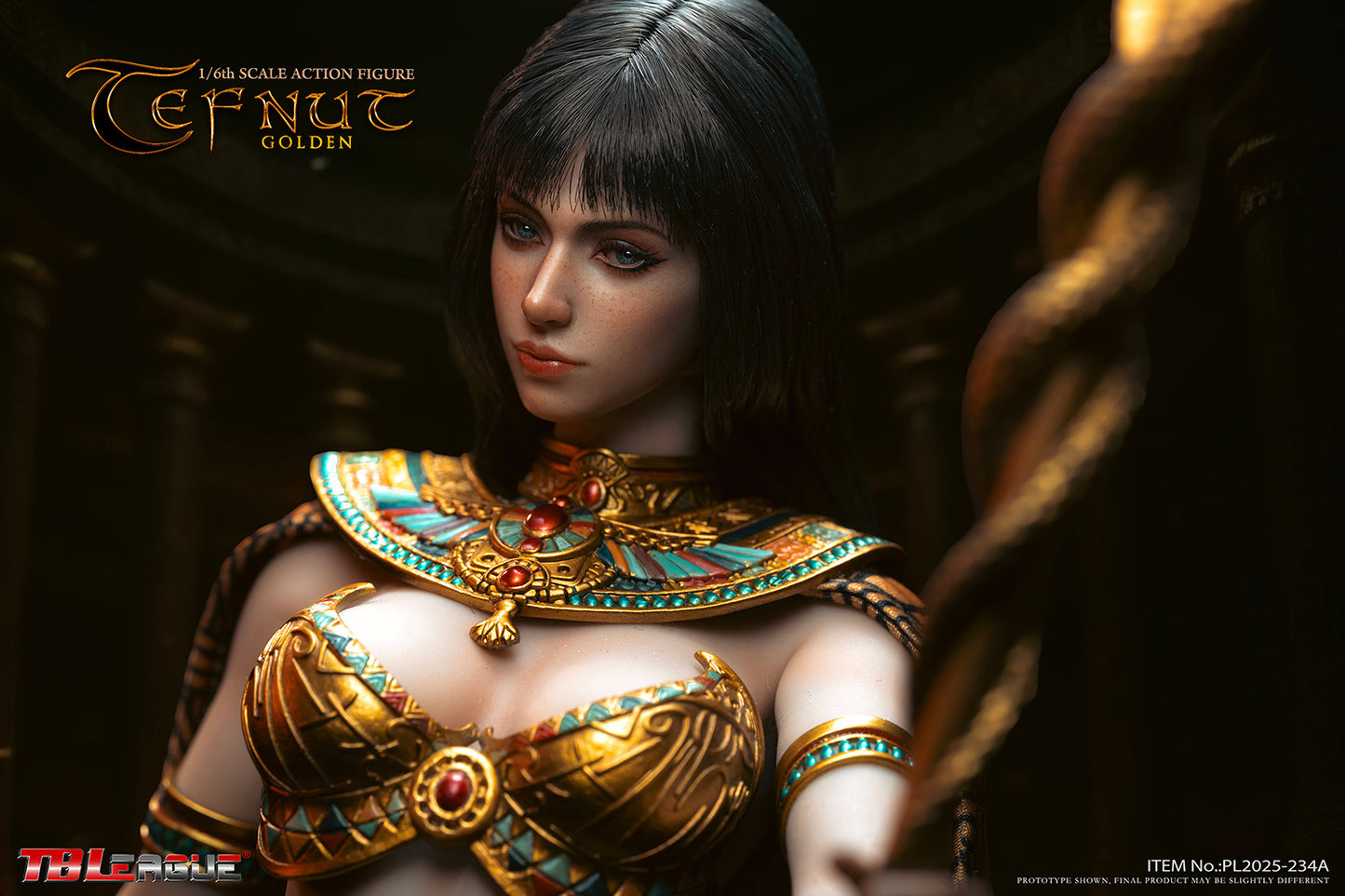 PRE ORDER – TBLEAGUE 1/6 EGYPTIAN GODS: TEFNUT (GOLDEN) PL2025-234A