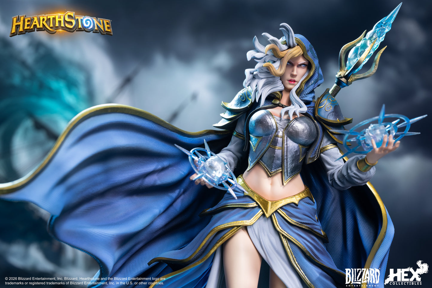 PRE ORDER – 1/6 HEX COLLECTIBLES X BLIZZARD GAMES HEARTHSTONE JAINA PROUDMOORE STATUE HEXHS13