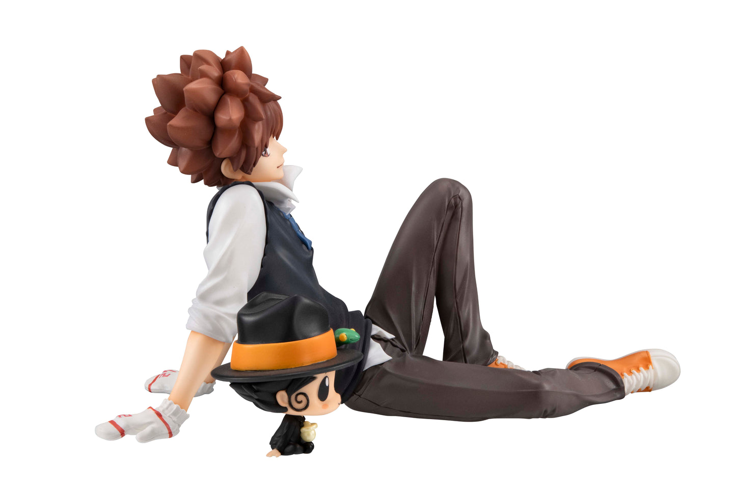 PRE ORDER – G.E.M. SERIES KATEKYO HITMAN REBORN! - PALM SIZE TSUNA & REBORN / HIBARI & HIBIRD SET