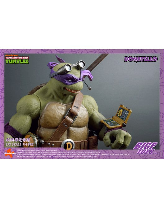 PRE ORDER – 1/6 TMNT DONATELLO 40TH ANNIVERSARY EDITION ACTION FIGURE BIGF-003