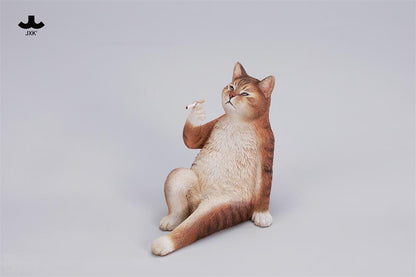 PRE ORDER – JXK317B PHILOSOPHER CAT AT THE WINDOWSILL