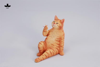 PRE ORDER – JXK317D PHILOSOPHER CAT AT THE WINDOWSILL