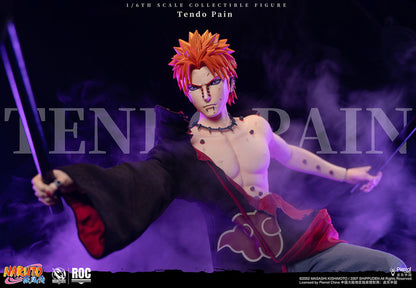 PRE ORDER – ROCKETTOYS ROC-014 1/6 OFFICIALLY LICENSED CHINESE VERSION: NARUTO SHIPPUDEN - PAIN (TENDO) BATTLE DAMAGED VER.
