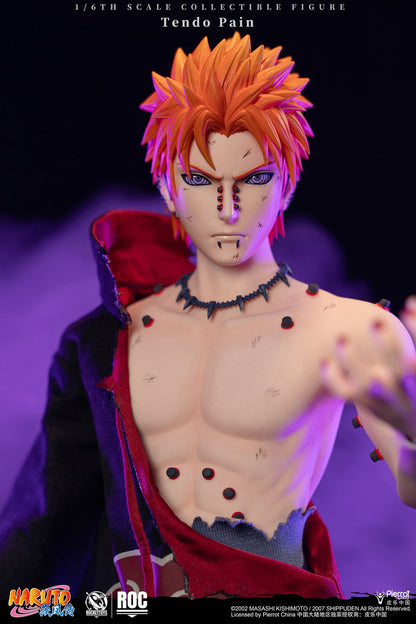 PRE ORDER – ROCKETTOYS ROC-014 1/6 OFFICIALLY LICENSED CHINESE VERSION: NARUTO SHIPPUDEN - PAIN (TENDO) BATTLE DAMAGED VER.