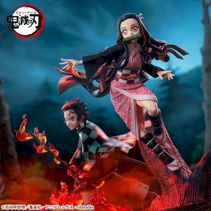 EXTRA – XROSSLINK ANIME DEMON SLAYER: KIMETSU NO YAIBA - FIGURE (SET of 2) TANJIRO & NEZUKO KAMADO (RERELEASE)