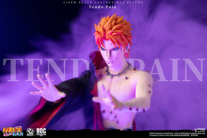 PRE ORDER – ROCKETTOYS ROC-014 1/6 OFFICIALLY LICENSED CHINESE VERSION: NARUTO SHIPPUDEN - PAIN (TENDO) BATTLE DAMAGED VER.