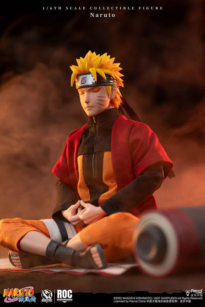 PRE ORDER – ROCKETTOYS ROC-011 1/6 OFFICIALLY LICENSED CHINESE VERSION: NARUTO SHIPPUDEN - UZUMAKI NARUTO [SAGE MODE VER.]