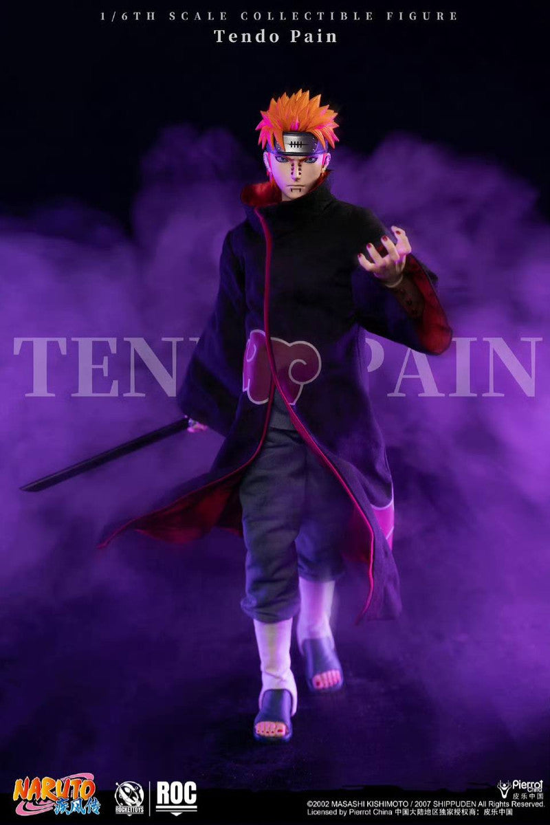 PRE ORDER – ROCKETTOYS ROC-013 1/6 OFFICIALLY LICENSED CHINESE VERSION: NARUTO SHIPPUDEN - PAIN (TENDO)