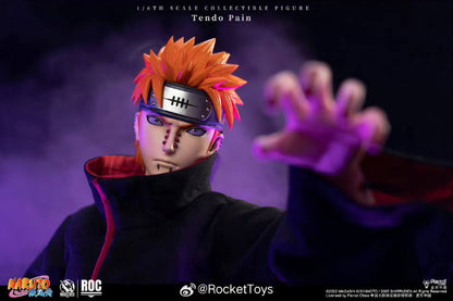 PRE ORDER – ROCKETTOYS ROC-013 1/6 OFFICIALLY LICENSED CHINESE VERSION: NARUTO SHIPPUDEN - PAIN (TENDO)