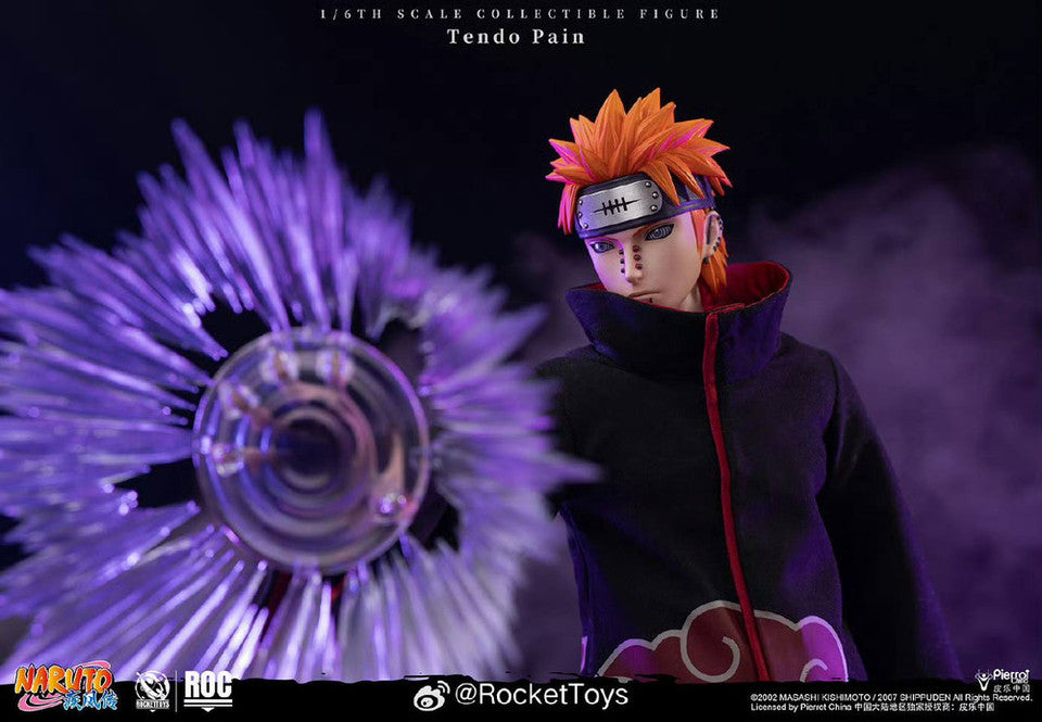 PRE ORDER – ROCKETTOYS ROC-013 1/6 OFFICIALLY LICENSED CHINESE VERSION: NARUTO SHIPPUDEN - PAIN (TENDO)