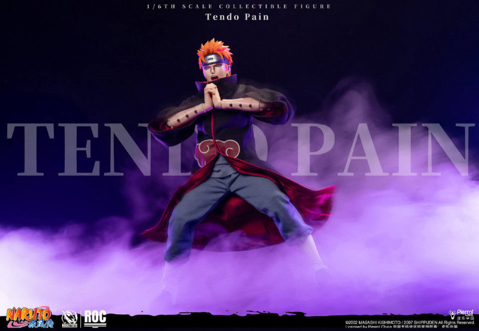 PRE ORDER – ROCKETTOYS ROC-013 1/6 OFFICIALLY LICENSED CHINESE VERSION: NARUTO SHIPPUDEN - PAIN (TENDO)