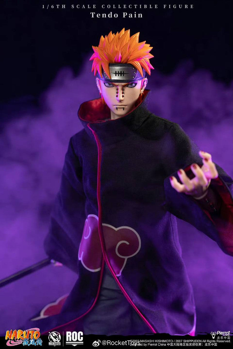 PRE ORDER – ROCKETTOYS ROC-013 1/6 OFFICIALLY LICENSED CHINESE VERSION: NARUTO SHIPPUDEN - PAIN (TENDO)