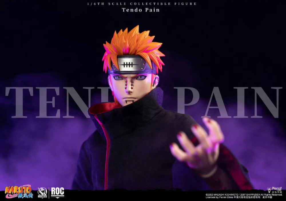 PRE ORDER – ROCKETTOYS ROC-013 1/6 OFFICIALLY LICENSED CHINESE VERSION: NARUTO SHIPPUDEN - PAIN (TENDO)