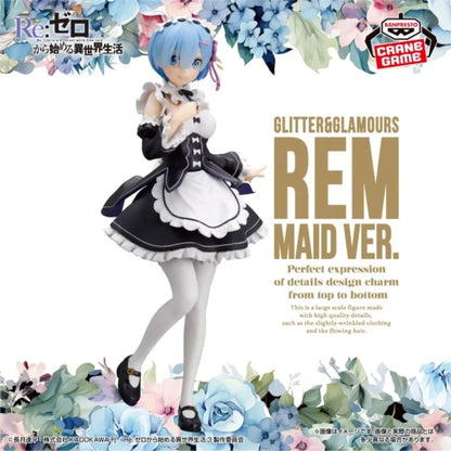 PRE ORDER – RE:ZERO -STARTING LIFE IN ANOTHER WORLD- GLITTER&GLAMOURS - REM - MAID VER.