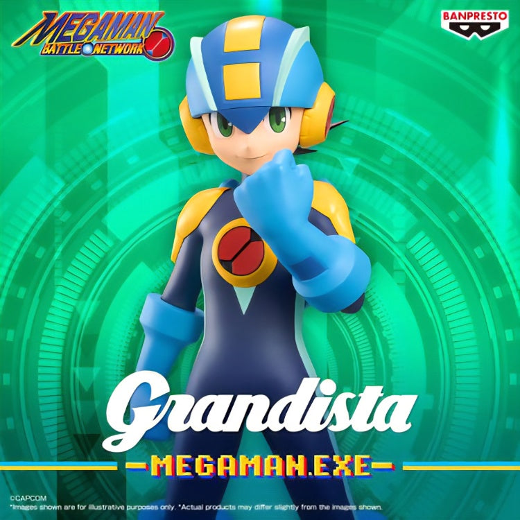 PRE ORDER – MEGA MAN BATTLE NETWORK GRANDISTA - MEGA MAN.EXE