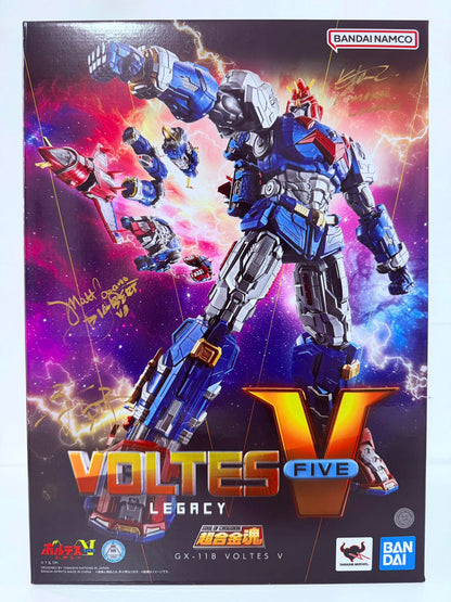 PRE ORDER – SOUL OF CHOGOKIN GX-118 VOLTES V LEGACY