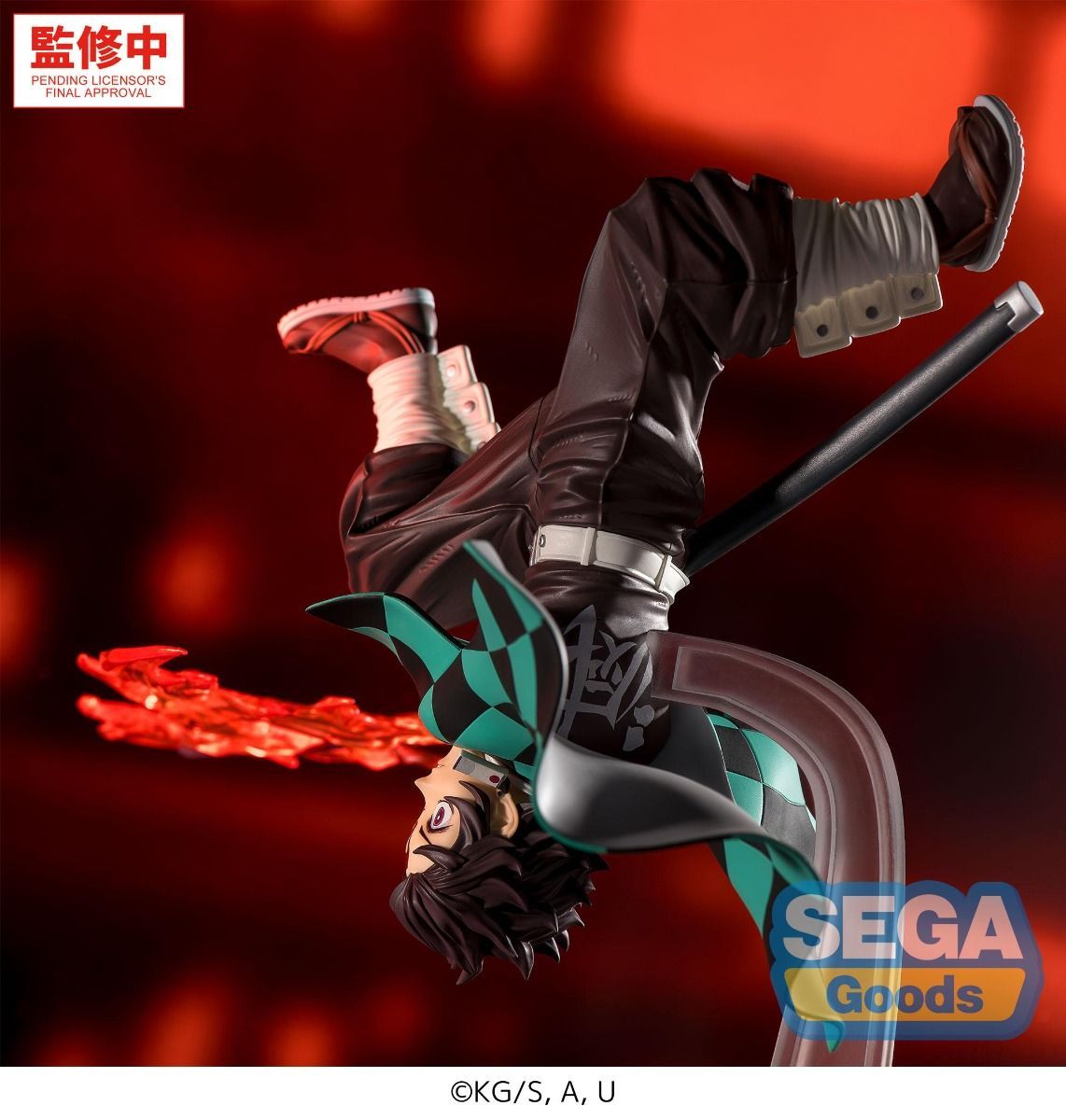 PRE ORDER – LUMINASTA ANIME - DEMON SLAYER: KIMETSU NO YAIBA - TANJIRO KAMADO - HINOKAMI KAGURA SETTING SUN TRANSFORMATION