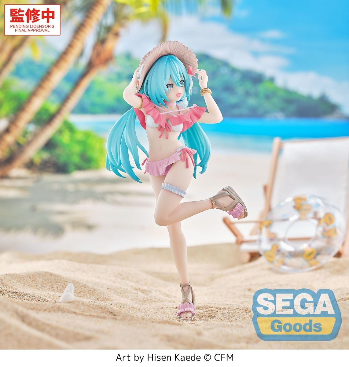 BACK ORDER – LUMINASTA - HATSUNE MIKU SERIES - HATSUNE MIKU - CONCEPTUAL SERIES VOL.1 TROPICAL VER.