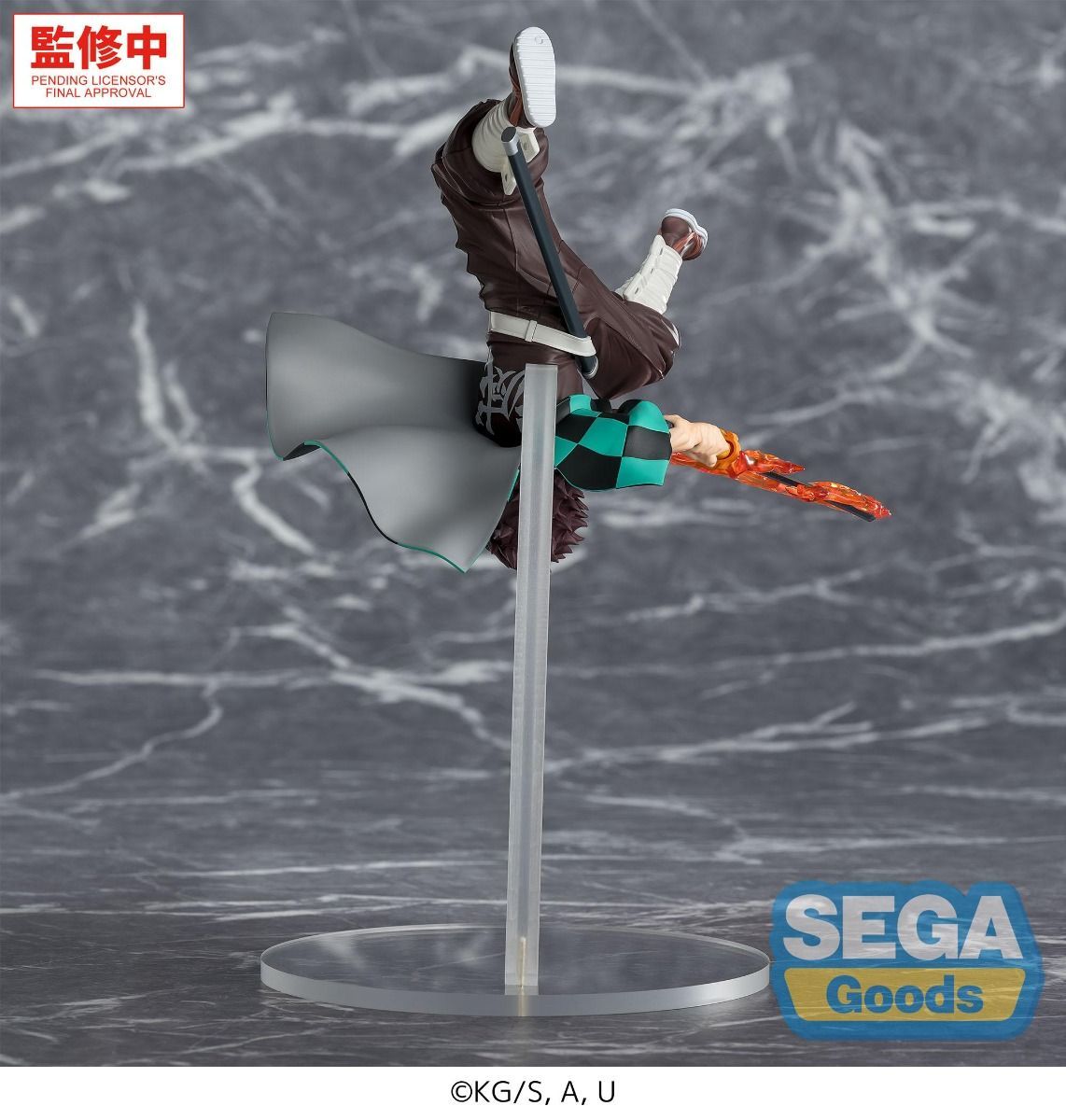 PRE ORDER – LUMINASTA ANIME - DEMON SLAYER: KIMETSU NO YAIBA - TANJIRO KAMADO - HINOKAMI KAGURA SETTING SUN TRANSFORMATION