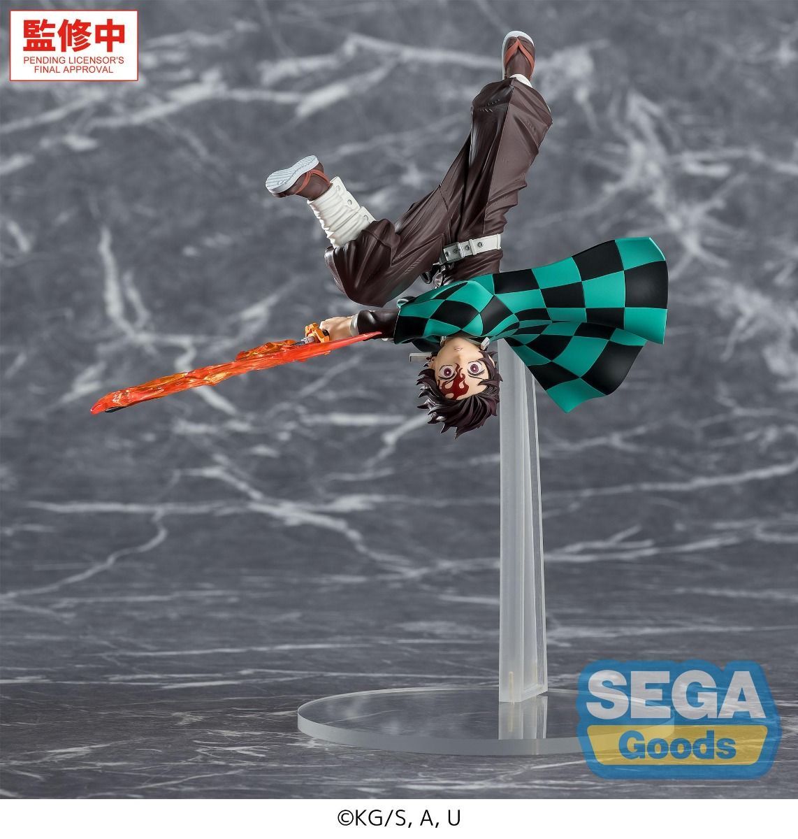 PRE ORDER – LUMINASTA ANIME - DEMON SLAYER: KIMETSU NO YAIBA - TANJIRO KAMADO - HINOKAMI KAGURA SETTING SUN TRANSFORMATION