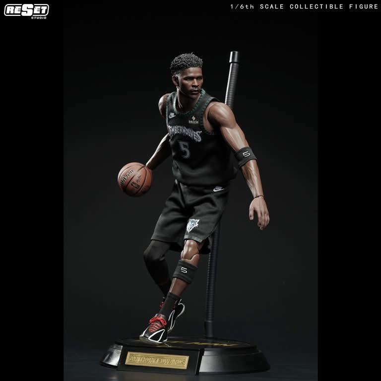 PRE ORDER – 1/6 RESET STUDIO MINNESOTA TIMBERWOLVES ANTHONY EDWARDS (LIMITED 150 PIECES)