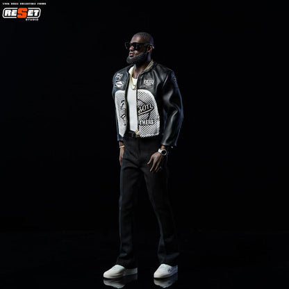 PRE ORDER – RESET STUDIO RS-0008 1/6 40,000 POINTS LEATHER JACKET - LEBRON JAMES (LIMITED EDITION OF 100 PIECES)