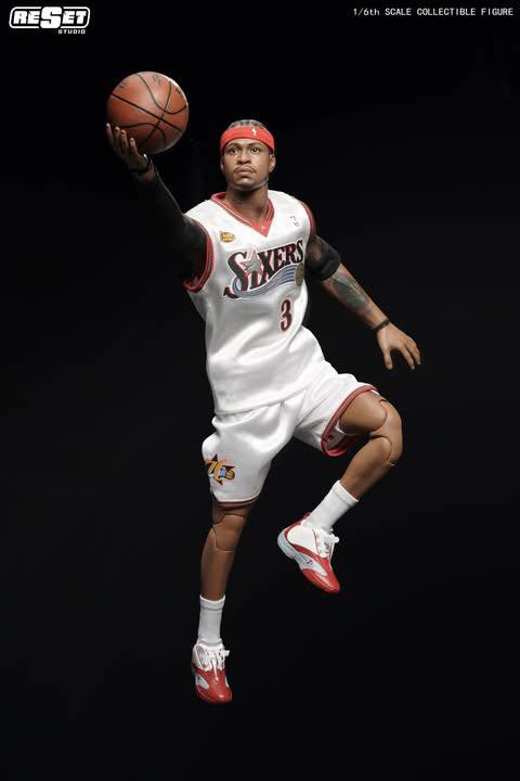 PRE ORDER – RESET STUDIO RS-0009B 1/6 ALLEN IVERSON (PEAK) COMMEMORATIVE EDITION LIMITED TO 100 UNITS (WHITE)