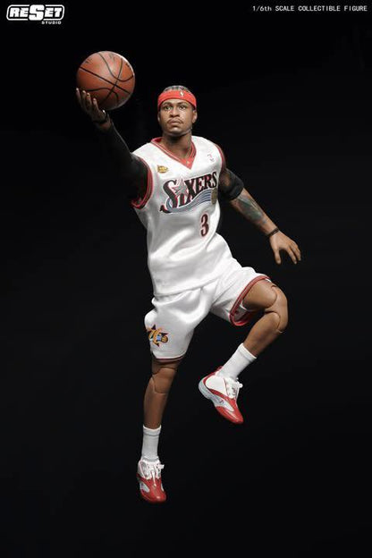 PRE ORDER – RESET STUDIO RS-0009B 1/6 ALLEN IVERSON (PEAK) COMMEMORATIVE EDITION LIMITED TO 100 UNITS (WHITE)