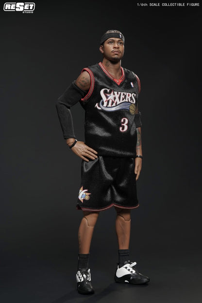 PRE ORDER – RESET STUDIO RS-0009A 1/6 ALLEN IVERSON (PEAK) COMMEMORATIVE EDITION LIMITED TO 100 UNITS (BLACK)