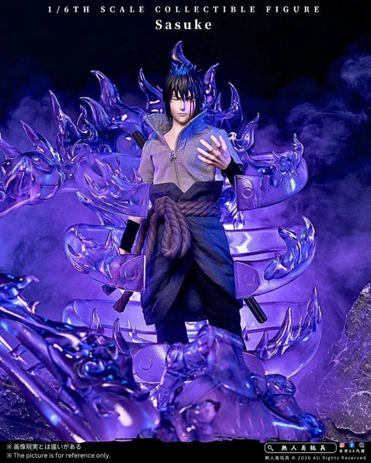 PRE ORDER – ROCKETTOYS ROC-018 1/6 NARUTO SHIPPUDEN - SASUKE UCHIHA DELUXE VERSION