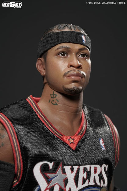 PRE ORDER – RESET STUDIO RS-0009A 1/6 ALLEN IVERSON (PEAK) COMMEMORATIVE EDITION LIMITED TO 100 UNITS (BLACK)