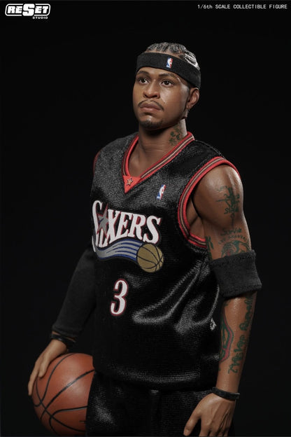 PRE ORDER – RESET STUDIO RS-0009A 1/6 ALLEN IVERSON (PEAK) COMMEMORATIVE EDITION LIMITED TO 100 UNITS (BLACK)